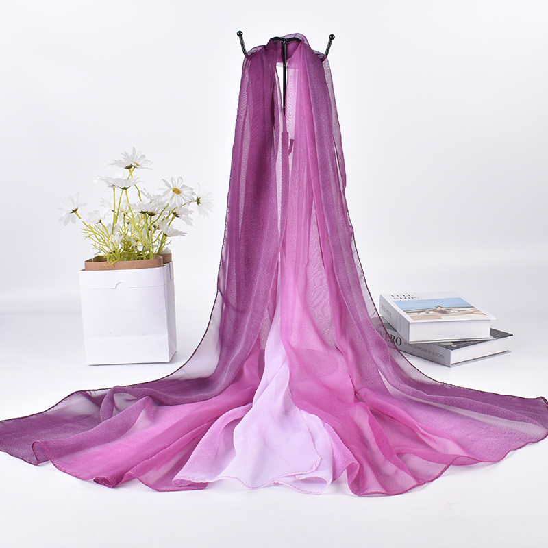 Silk Scarf Square - 2023 Frühjahr/Sommer Neuer Seidenschal mit dreifarbigem