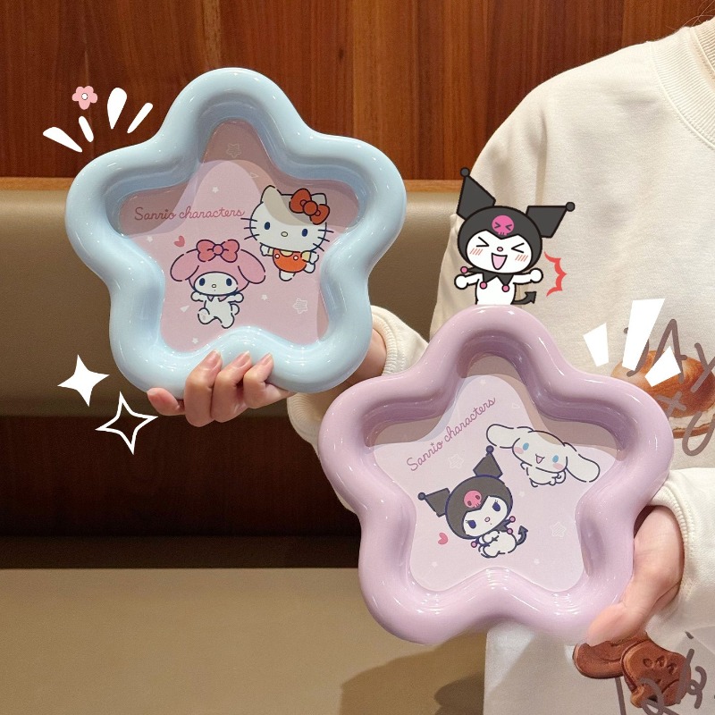 Women Kitchen Accessories - Cartoon-Katzen-Druck Keramik-Geschirrset Hochwertiges Schüssel-Teller-Stäbchen-Löffel-Kombi-Set Kawaii Tafelservice