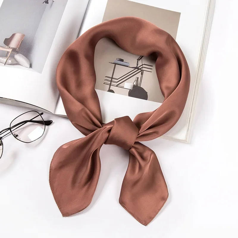 Satin-Schal für Damen 70cm Ein – Silk Scarf Square Bewertung und Preis