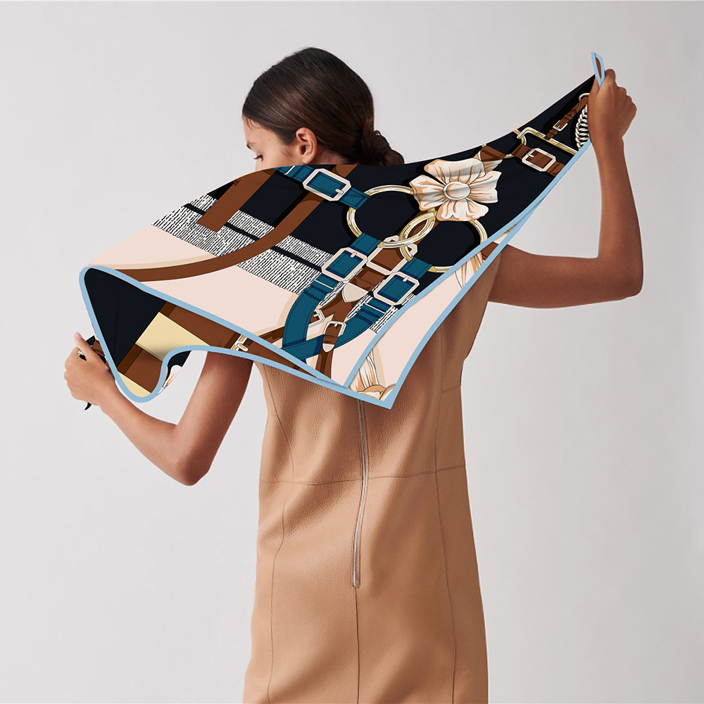 90 cm Neue Design Gürtel Twill – Silk Scarf Square Bewertung und Preis