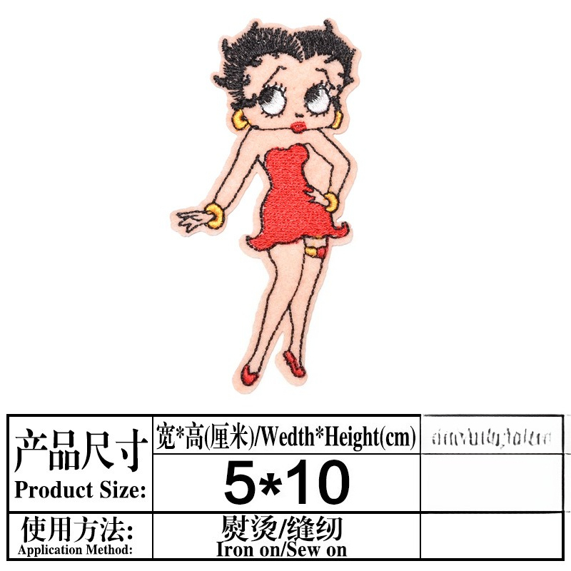 Betty Boop Aufnäher mit Hoher  – Women'S Accessories Clothing Bewertung und Preis