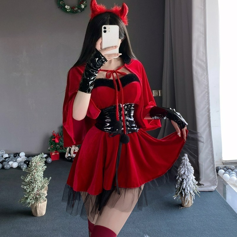 Red Devil Damen Cosplay Kostüm – Women'S Red Accessories Bewertung und Preis