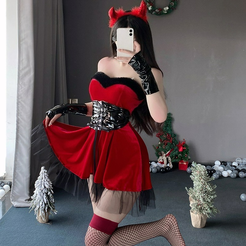 Red Devil Damen Cosplay Kostüm – Women'S Red Accessories Bewertung und Preis