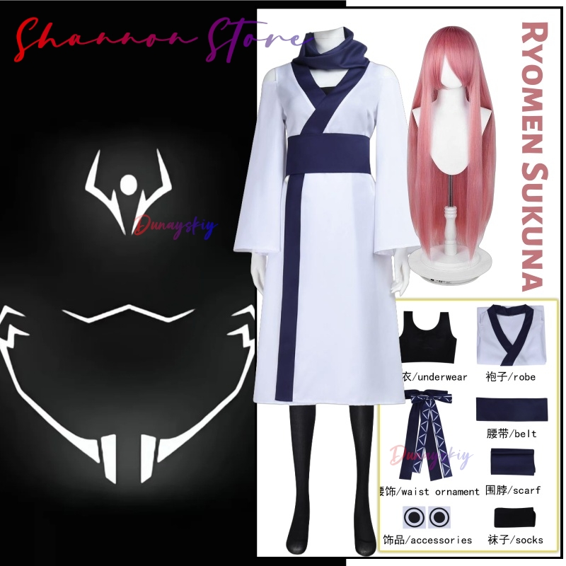 Kräuseln Sukuna Cosplay Uc Dot – Women'S Accessories Clothing Bewertung und Preis