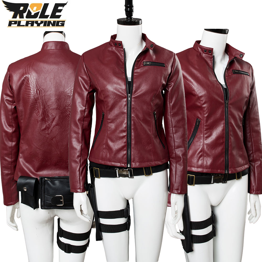 Claire Redfield Cosplay, rote  – Women'S Red Accessories Bewertung und Preis