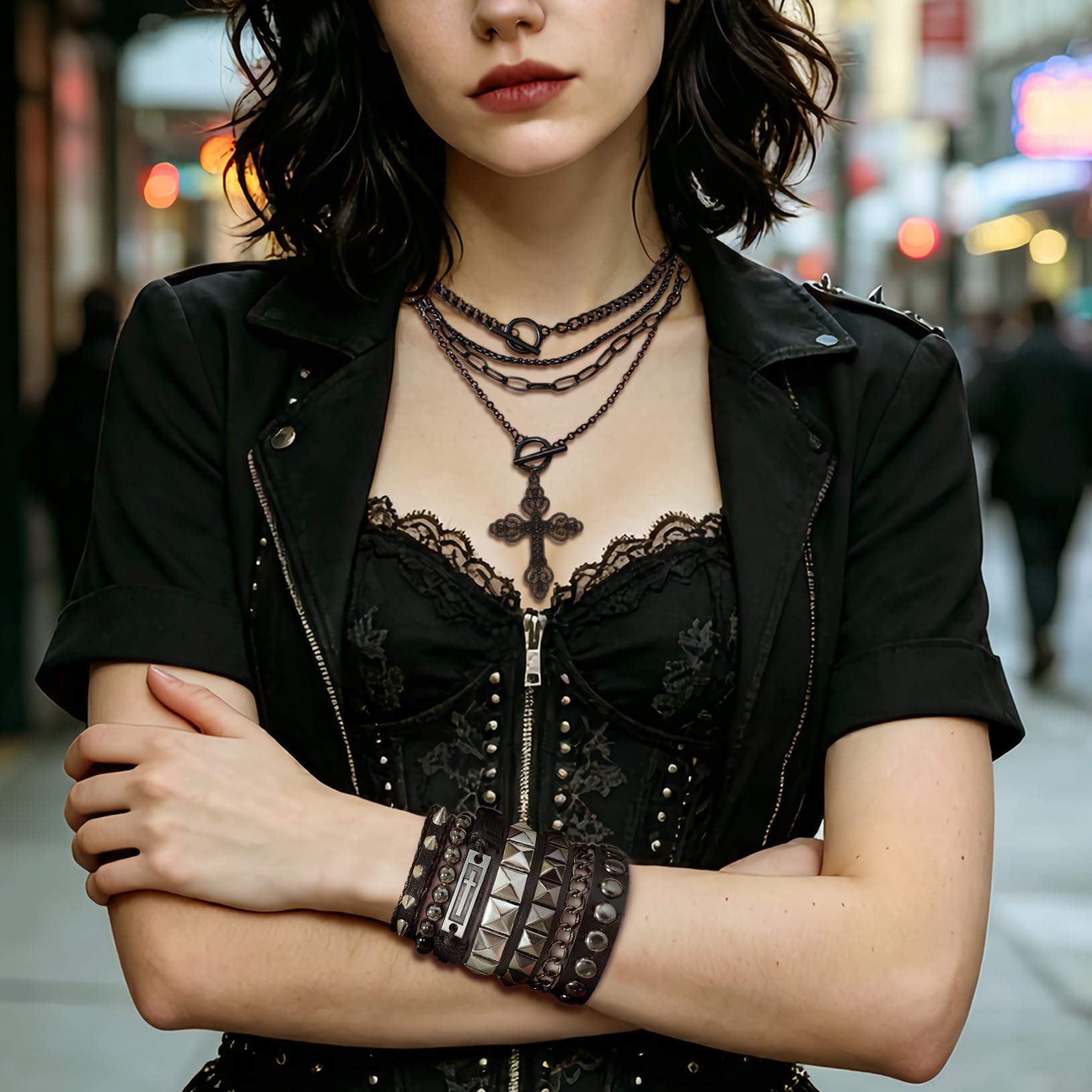 Gotisches Kreuz-Anhänger Mehrs – Women'S Emo Accessories Bewertung und Preis