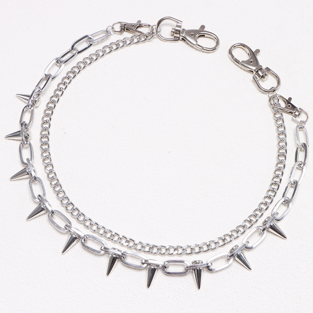 Punk-Metal-Nieten-Hosenketten- – Women'S Emo Accessories Bewertung und Preis