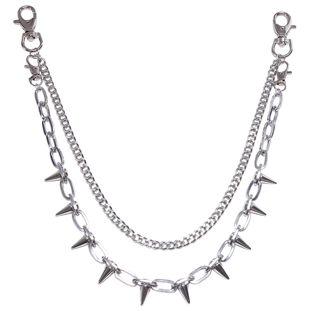 Punk-Metal-Nieten-Hosenketten- – Women'S Emo Accessories Bewertung und Preis