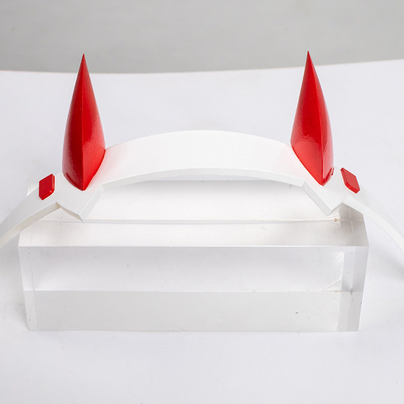Anime Zero Two Cosplay Rot-Wei – Women'S Red Accessories Bewertung und Preis