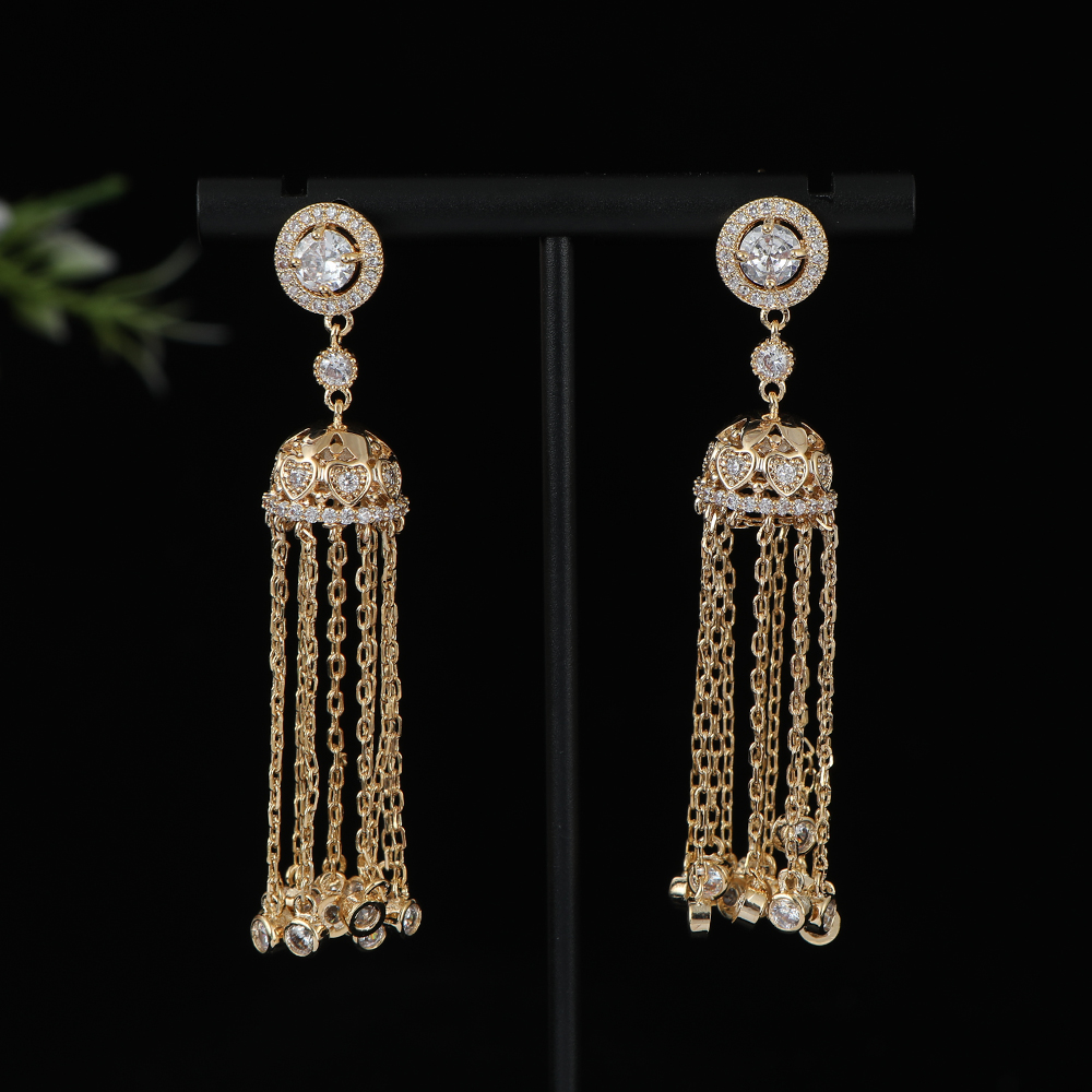 Lange Geometrie Runde Lange Qu – Women Accessories Dubai Bewertung und Preis