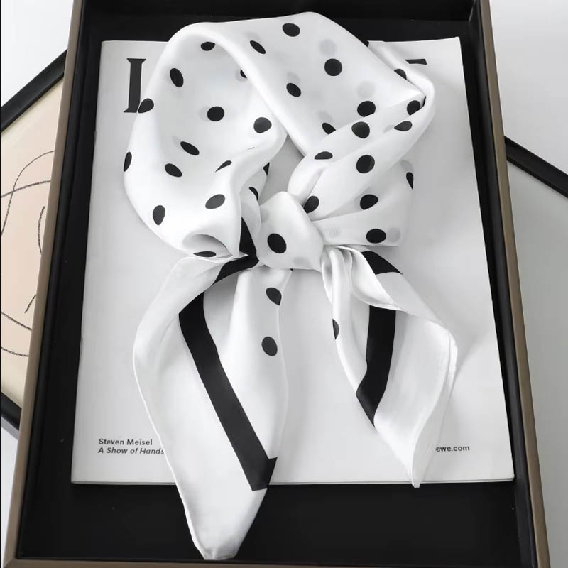 Luxus Dame Haar Dot Schal Weib – Silk Scarf Square Bewertung und Preis