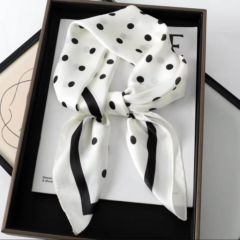 Luxus Dame Haar Dot Schal Weib – Silk Scarf Square Bewertung und Preis