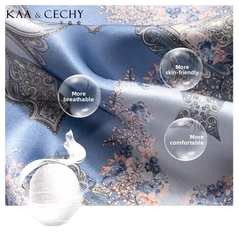 Quadratischer Schal aus 100 %  – Silk Scarf Square Bewertung und Preis